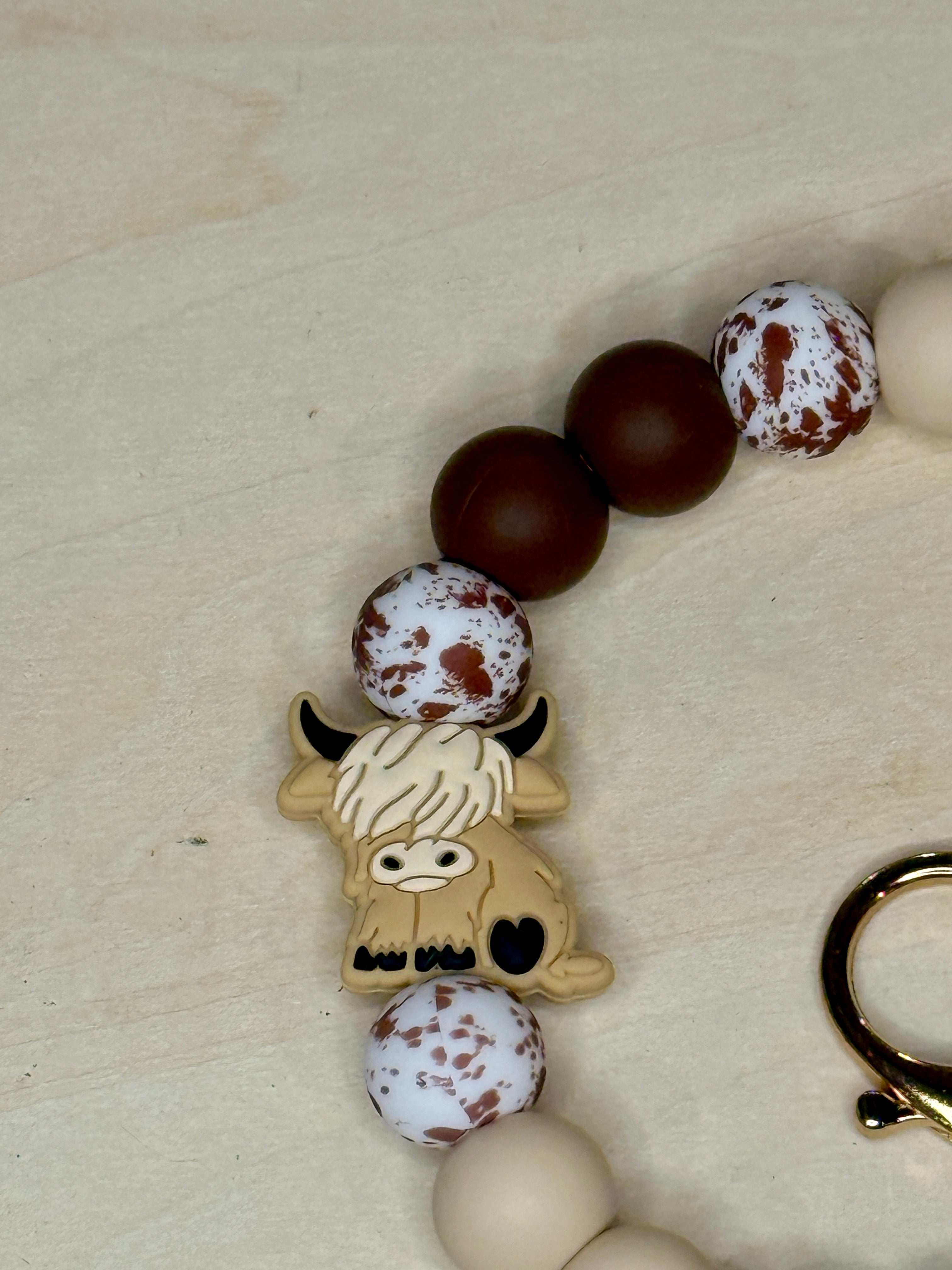 Moo-ve Over Keychain Wristlet