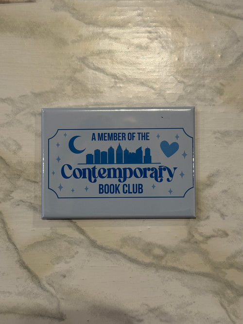 Contemporary Book Genre Fridge Magnet 2.5x3.5in