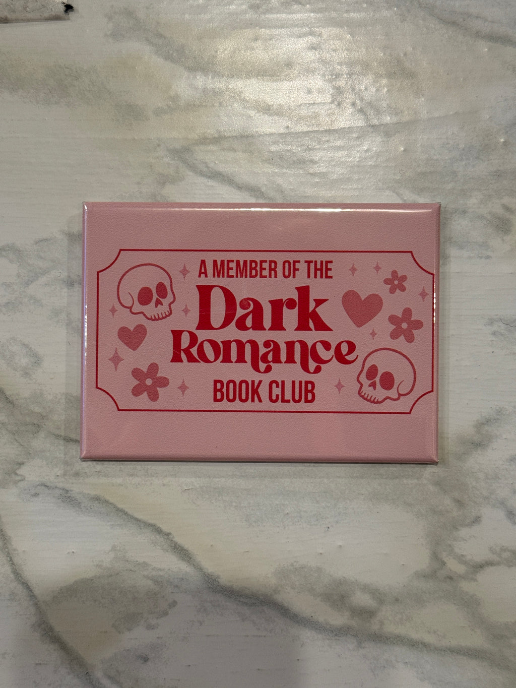 Dark Romance Book Genre Fridge Magnet 2.5x3.5in