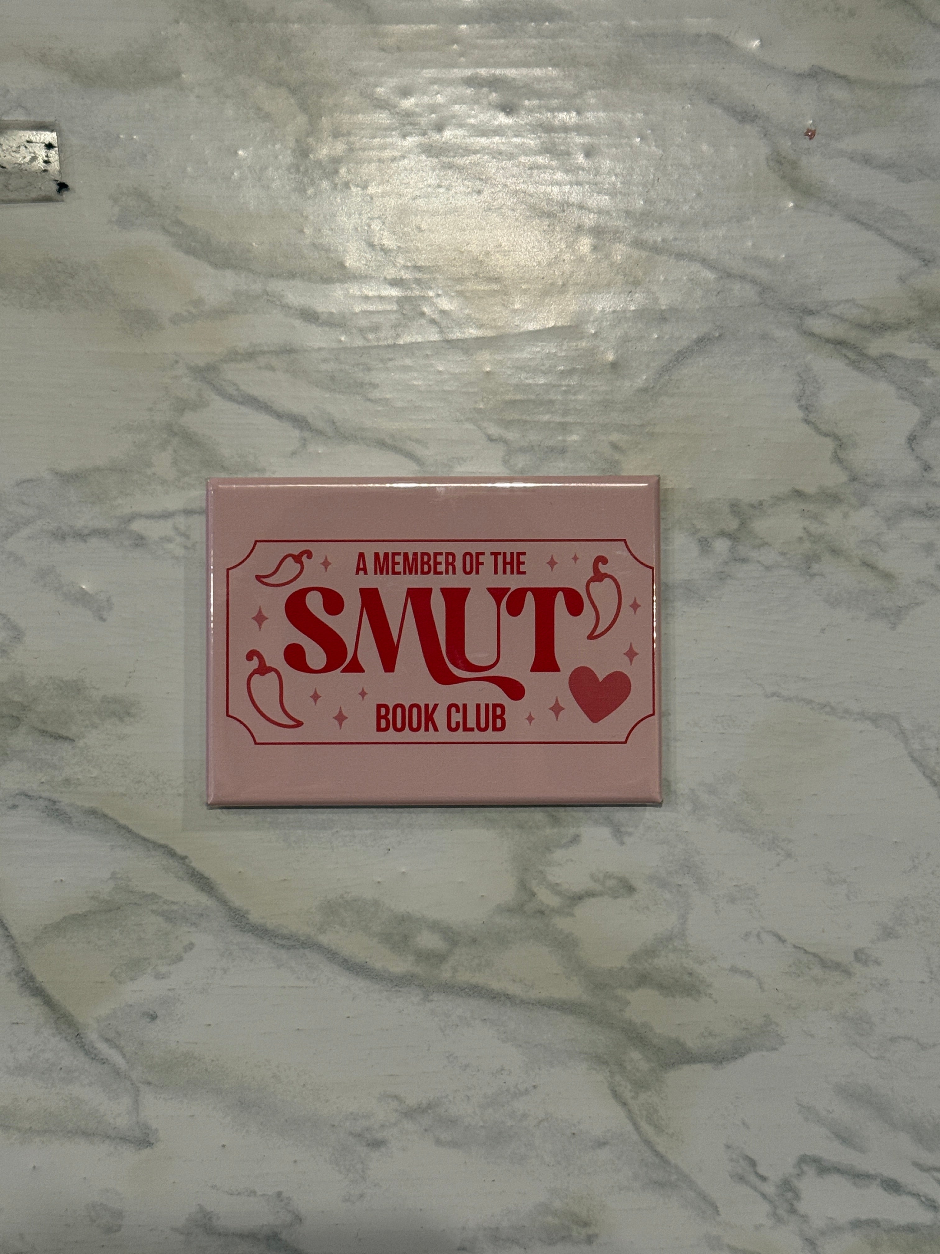 Smut Book Genre Fridge Magnet 2.5x3.5in