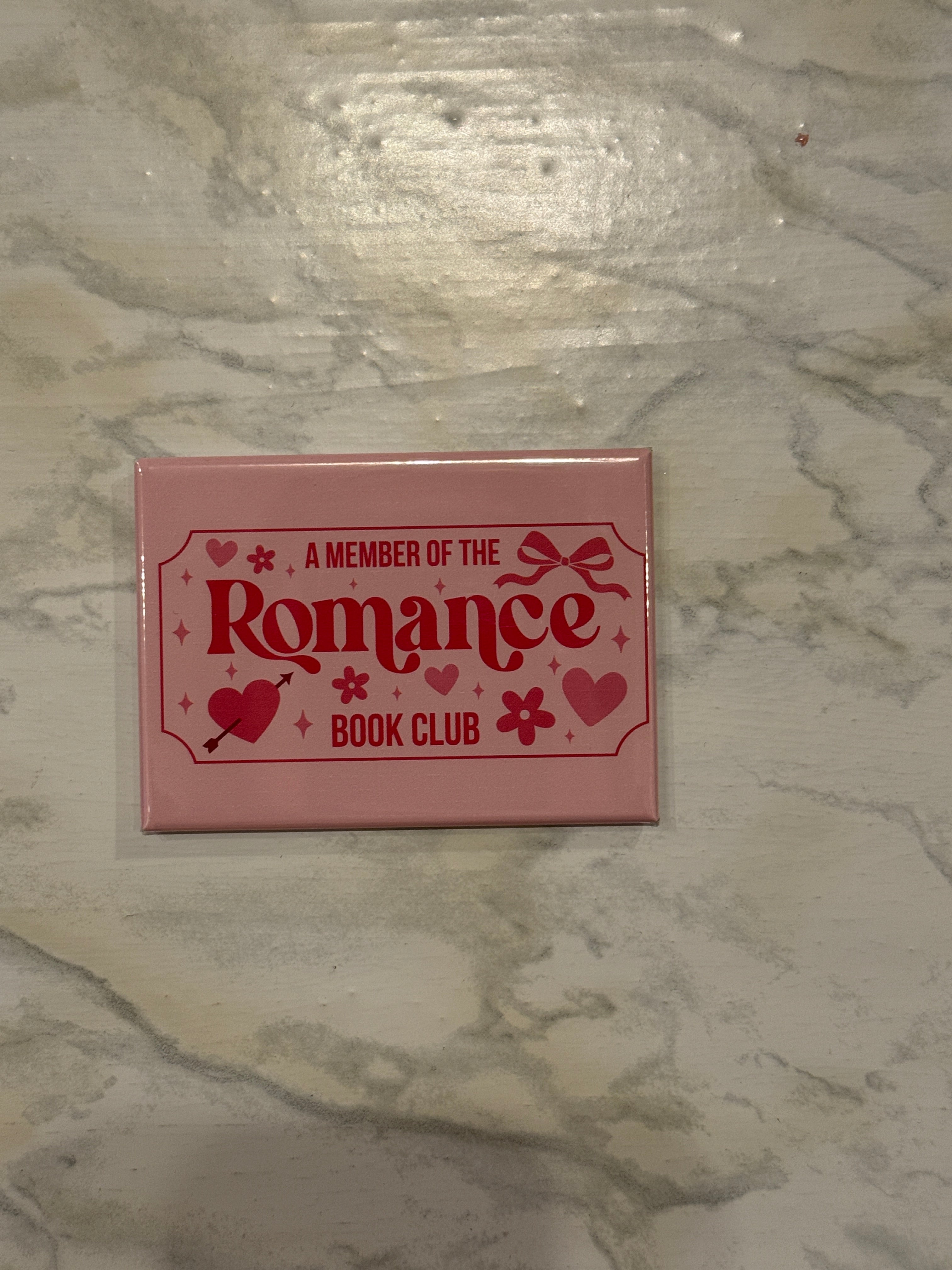 Romance Book Genre Fridge Magnet 2.5x3.5in