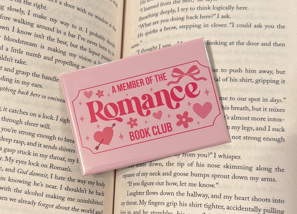 Romance Book Genre Fridge Magnet 2.5x3.5in