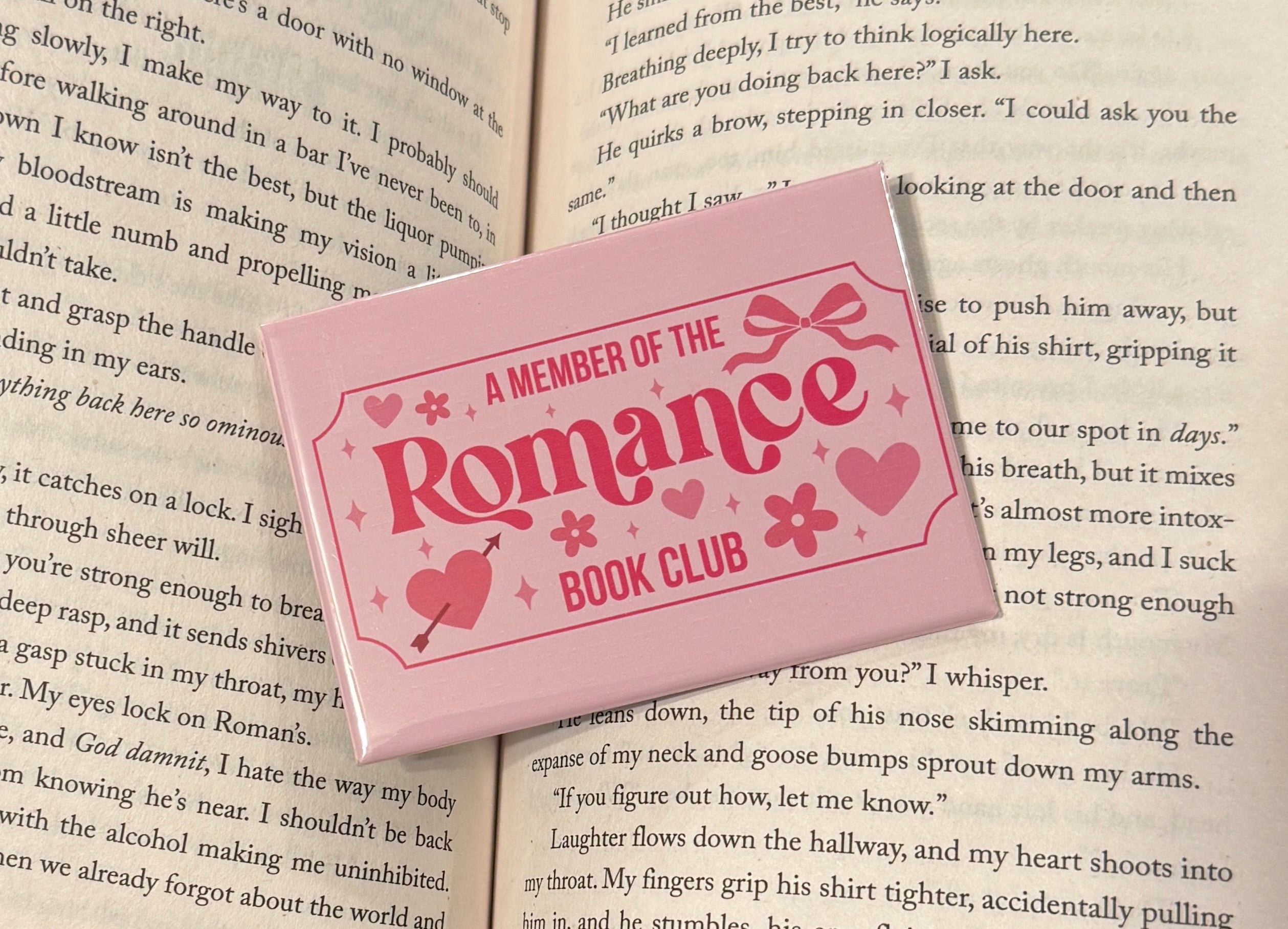 Romance Book Genre Fridge Magnet 2.5x3.5in