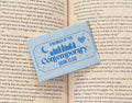 Contemporary Book Genre Fridge Magnet 2.5x3.5in
