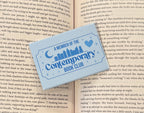Contemporary Book Genre Fridge Magnet 2.5x3.5in